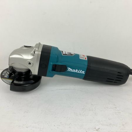 ЗЗ MAKITA マキタ 100v 100mm ディスクグラインダー 集塵カバー ハンドル付 GA4041C ブルー