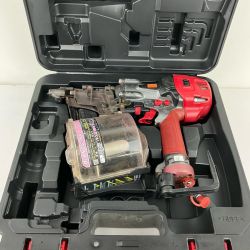 ЗЗ MAX マックス 90mm 高圧 エア釘打ち機 高圧コイルネイラ 本体のみ HN-90N4(D) レッド Cランク