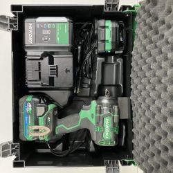 ЗЗ HiKOKI ハイコーキ 36v 12.7mm インパクトレンチ バッテリーx2 充電器 ケース付 WR36DH グリーン Cランク