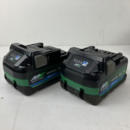 ЗЗ HiKOKI ハイコーキ 36v 12.7mm インパクトレンチ バッテリーx2 充電器 ケース付 WR36DH グリーン