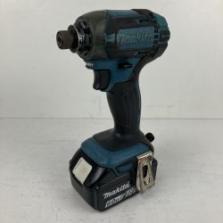 ЗЗ MAKITA マキタ 18v インパクトドライバ バッテリーx1付 バンパーなし TD149D ブルー Cランク