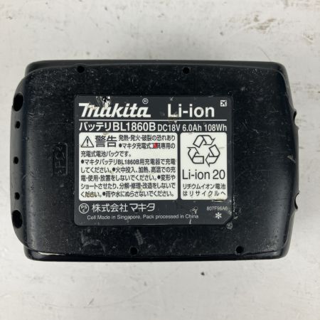 ЗЗ MAKITA マキタ 18v 165mm 充電式丸のこ バッテリーx1 ケース付 HS631D ブルー