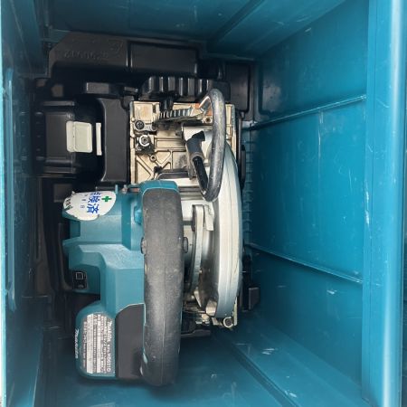 ЗЗ MAKITA マキタ 18v 165mm 充電式丸のこ バッテリーx1 ケース付 HS631D ブルー