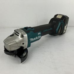 ЗЗ MAKITA マキタ 18v 100mm 充電式ディスクグラインダー バッテリーx1付 GA404DN ブルー Cランク