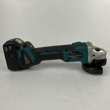ЗЗ MAKITA マキタ 18v 100mm 充電式ディスクグラインダー バッテリーx1付 GA404DN ブルー