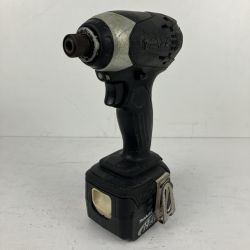 ЗЗ MAKITA マキタ 14.4v インパクトドライバ バッテリーx1付 TD134DX2 ブラック Cランク