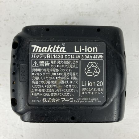 ЗЗ MAKITA マキタ 14.4v インパクトドライバ バッテリーx1付 TD134DX2 ブラック