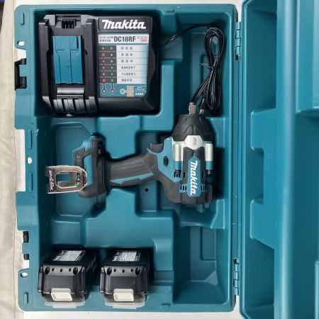 ЗЗ MAKITA マキタ 18v 12.7mm インパクトレンチ バッテリーx2 充電器 ケース付 TW700D ブルー