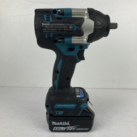 ЗЗ MAKITA マキタ 18v 12.7mm インパクトレンチ バッテリーx2 充電器 ケース付 TW700D ブルー