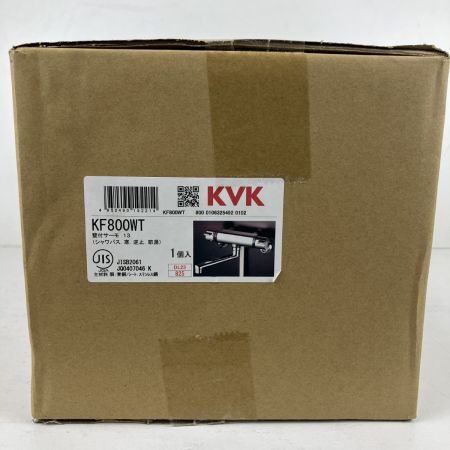 ЗЗ KVK 壁付サーモスタット式シャワー シャワバス 寒 逆止 節湯 KF800WT シルバー