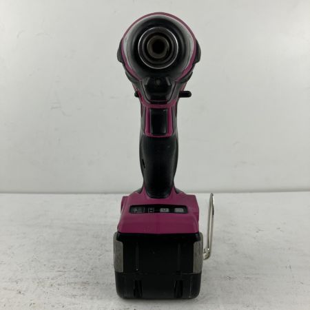 ЗЗ HITACHI 日立 14.4v インパクトドライバ バッテリーx2 充電器 ケース付 WH14DBAL2 ピンク