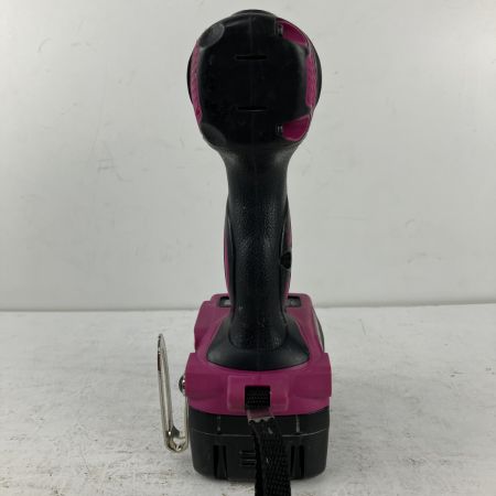 ЗЗ HITACHI 日立 14.4v インパクトドライバ バッテリーx2 充電器 ケース付 WH14DBAL2 ピンク