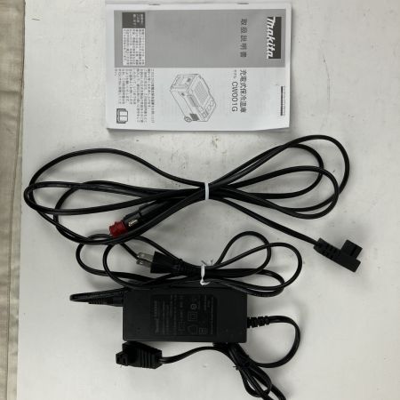 ЗЗ MAKITA マキタ 40v 18v 20L 充電式保冷温庫 アダプタ付 ※バッテリー、充電器無し CW001G ブルー