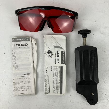 ЗЗ SOKKIA ソキア 赤色レーザー 墨出し器 受光器 ケース付 LS830 グリーン