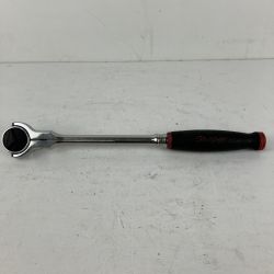 ЗЗ Snap-on スナップオン 9.5mm 3/8 スイベル型 ラチェットハンドル  FH747 レッド×ブラック Cランク