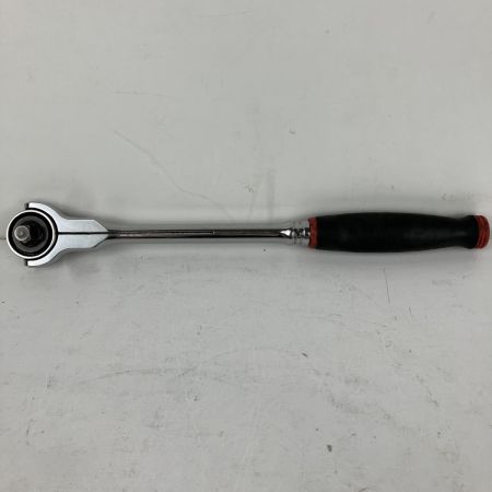 ЗЗ Snap-on スナップオン 9.5mm 3/8 スイベル型 ラチェットハンドル  FH747 レッド×ブラック