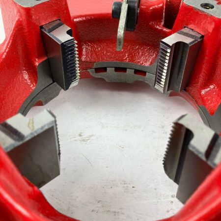 ЗЗ REX レッキス 自動切上ダイヘッド AD65-80A 2 1/2-3 チェーザ付 長期保管品 29A030 レッド