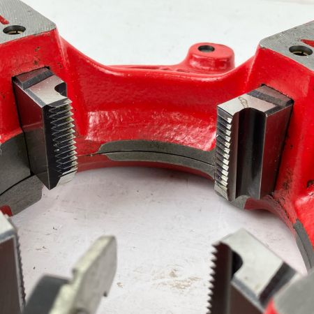 ЗЗ REX レッキス 自動切上ダイヘッド AD65-80A 2 1/2-3 チェーザ付 長期保管品 29A030 レッド