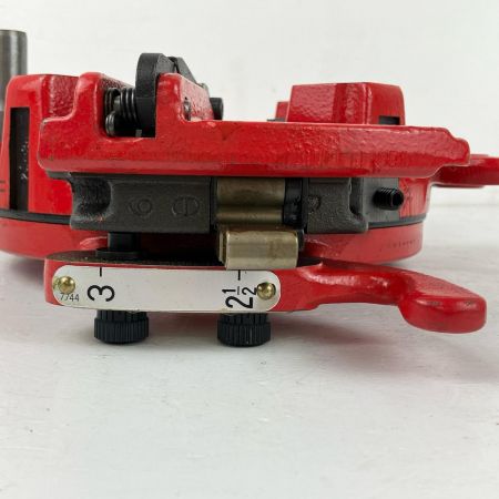 ЗЗ REX レッキス 自動切上ダイヘッド AD65-80A 2 1/2-3 チェーザ付 長期保管品 29A030 レッド