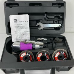 ЗЗ YANASE 58mm 常圧 エアサンダー TOPミニサンダー 取説 ケース付 AGS-58 パープル×シルバー Sランク