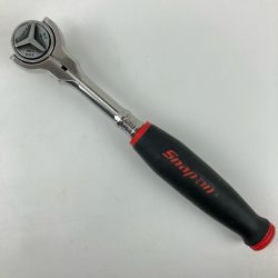 ЗЗ Snap-on スナップオン 3/8コンパクトラウンドスイベルラチェット 本体のみ FHCNF72 ブラック×レッド Cランク