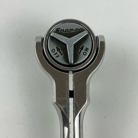 ЗЗ Snap-on スナップオン 3/8コンパクトラウンドスイベルラチェット 本体のみ FHCNF72 ブラック×レッド