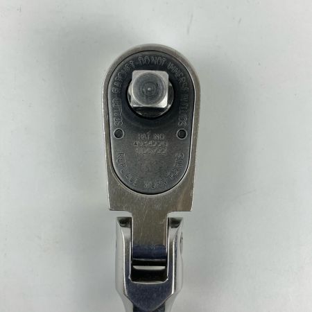 ЗЗ Snap-on スナップオン 3/8フレックスラチェットハンドル 本体のみ FHF936A ブラック×レッド