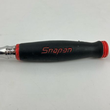 ЗЗ Snap-on スナップオン 3/8フレックスラチェットハンドル 本体のみ FHF936A ブラック×レッド