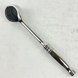 ЗЗ Snap-on スナップオン 3/8SQラウンドラチェット 差込角3/8 本体のみ FN100 シルバー Bランク