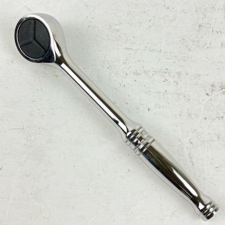 ЗЗ Snap-on スナップオン 3/8SQラウンドラチェット 差込角3/8 本体のみ FN100 シルバー