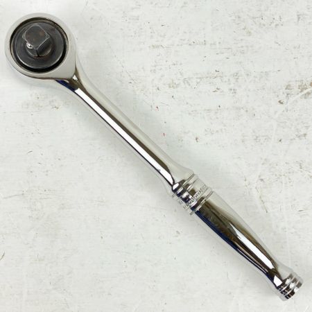 ЗЗ Snap-on スナップオン 3/8SQラウンドラチェット 差込角3/8 本体のみ FN100 シルバー