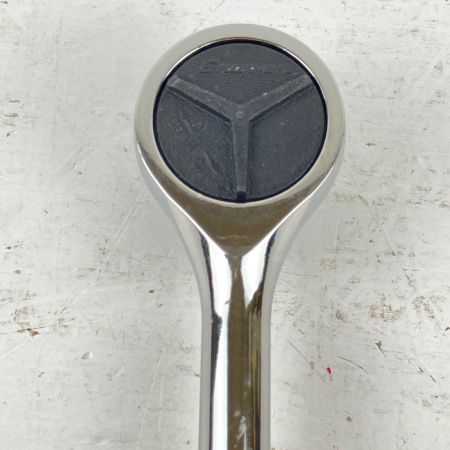 ЗЗ Snap-on スナップオン 3/8SQラウンドラチェット 差込角3/8 本体のみ FN100 シルバー