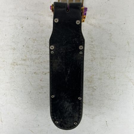 ЗЗ KNICKS 折畳み充電ドライバーホルダー チタンベルトループ付き KB-111JOCDX TIT-15Y ブラック