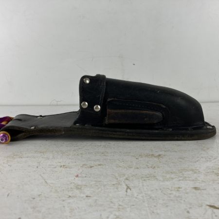 ЗЗ KNICKS 折畳み充電ドライバーホルダー チタンベルトループ付き KB-111JOCDX TIT-15Y ブラック