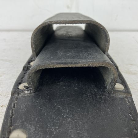 ЗЗ KNICKS チェーン式親子2段LLタイプホルダー チタンベルトループ付 KB-201PLLDX TIT-15Y ブラック