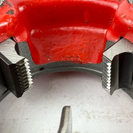 ЗЗ REX レッキス 自動切上ダイヘッド 1-1 1/2 AD25A-40A  チェーザ付 長期保管品 29A240 レッド