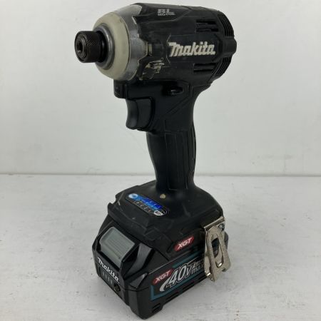 ЗЗ MAKITA マキタ 40v インパクトドライバ バッテリーx1付 TD001G ブラック