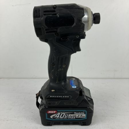 ЗЗ MAKITA マキタ 40v インパクトドライバ バッテリーx1付 TD001G ブラック