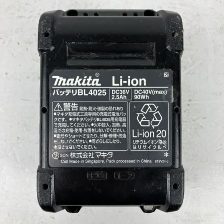 ЗЗ MAKITA マキタ 40v インパクトドライバ バッテリーx1付 TD001G ブラック