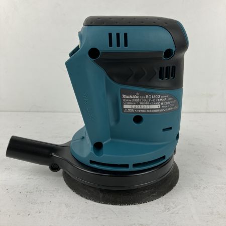 ЗЗ MAKITA マキタ 18v 125mm サンダー  Khanka製ケース付 ※バッテリー、充電器無し BO180D ブルー