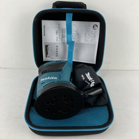 ЗЗ MAKITA マキタ 18v 125mm サンダー  Khanka製ケース付 ※バッテリー、充電器無し BO180D ブルー
