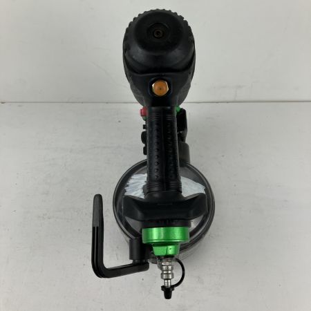 ЗЗ HITACHI 日立 65mm 高圧 エア釘打ち機 ケース付 NV65HMC グリーン