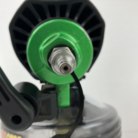 ЗЗ HITACHI 日立 65mm 高圧 エア釘打ち機 ケース付 NV65HMC グリーン