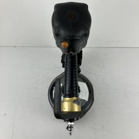 ЗЗ HITACHI 日立 90mm 高圧 エア釘打ち機 ケース付 NV90HMC ゴールド