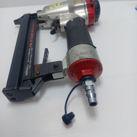 MAX マックス エアタッカ　本体のみ 常圧 25mm 132015428 使用感有 TA-225LU/4J シルバー×レッド