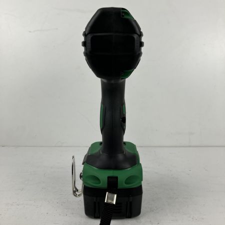 ЗЗ HiKOKI ハイコーキ 14.4v コードレス振動ドライバドリル バッテリーx2 充電器 ケース付 DV14DBL2 グリーン×ブラック