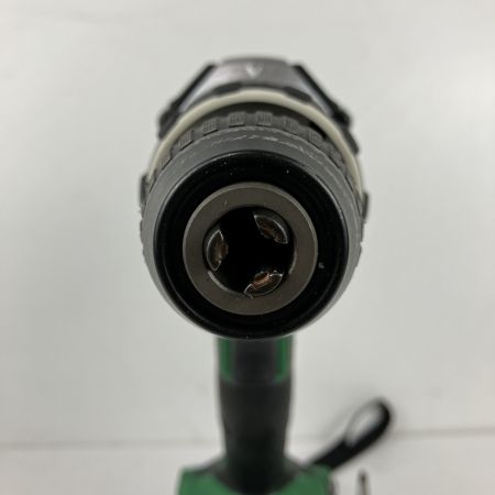 ЗЗ HiKOKI ハイコーキ 14.4v コードレス振動ドライバドリル バッテリーx2 充電器 ケース付 DV14DBL2 グリーン×ブラック