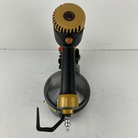 ЗЗ HITACHI 日立 65mm 高圧 エア釘打ち機 ケース付 NV65HMJ ゴールド×ブラック