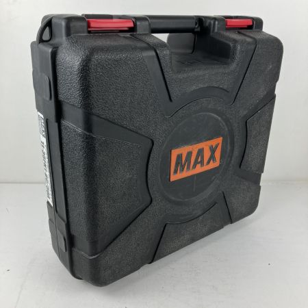 ЗЗ MAX マックス 18v 35mm 充電式フィニッシュネイラ バッテリーx1 充電器 ケース付 TJ-35FN1 ブラック×レッド