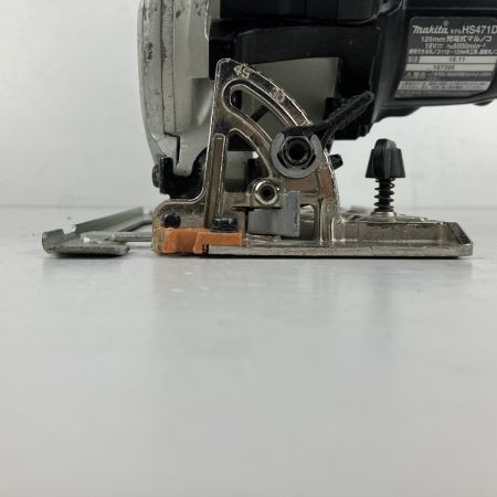 ЗЗ MAKITA マキタ 18v 125mm 充電式丸のこ バッテリーx1付 HS471D ブラック